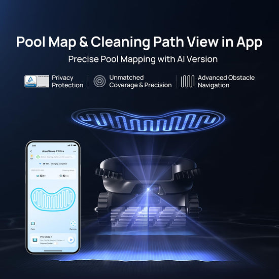 Beatbot AquaSense 2 cordless robotic pool vacuum — AI mapping and app control