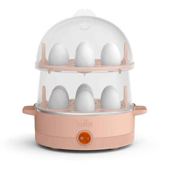 Countertop food steamer — Bella egg cooker with versatile cooking options