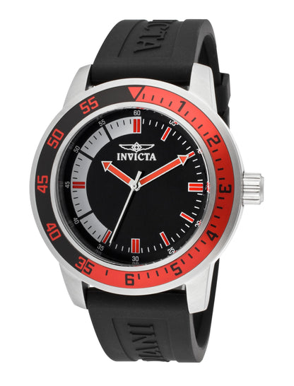 Watch — Invicta men's specialty silicone quartz design