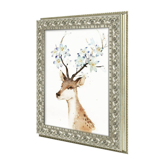 Picture frame — Ornate bronze finish with real glass, 8x10 size by Golden State Art