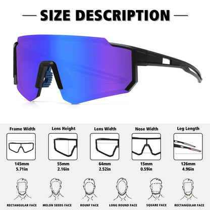 STORYCOAST polarized sunglasses — UV400 protection for sports and outdoor activities