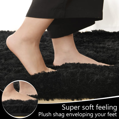 RUG — Ultra soft fluffy design for living room and children's bedroom decor