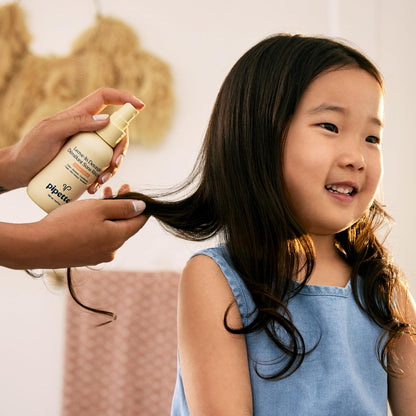 Pipette hair detangler spray — silicone-free with squalane for kids hair care