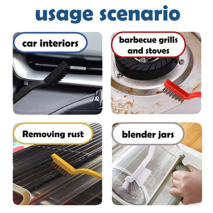 Betanull cleaning brush set — multi-purpose hard bristle brushes for tight spaces