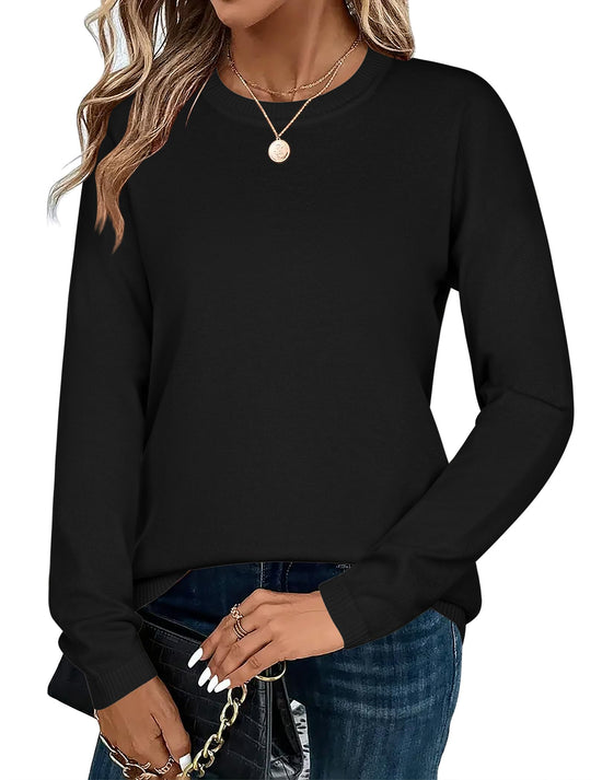 Zeagoo sweater - Trendy long sleeve knit pullover for business casual wear