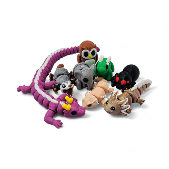 ZZ LIFE figurine — 3D printed articulating designs with mystery egg