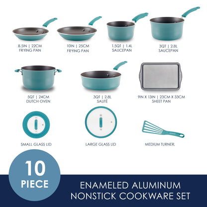 Rachael Ray cookware set — Nonstick pots and pans