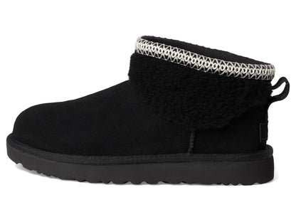 UGG womens ultra mini curly boot