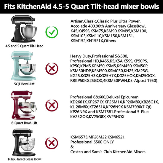 Flex Edge Beater — for KitchenAid 4.5/5 QT mixers