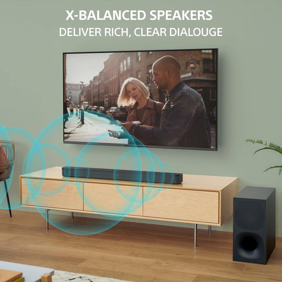 Sony speakers — 2.1ch soundbar with wireless subwoofer and Dolby Digital