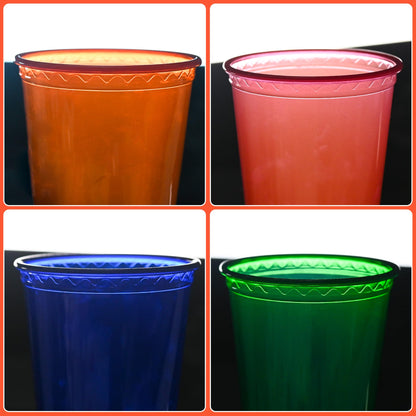 L LIKED 12 oz kids cups with lids and straws in assorted colors