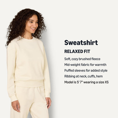 Sweatshirt — Relaxed fit drop shoulder style by Amazon Essentials x Sofia Grainge