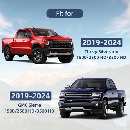Vehicle seat cover — AOMSAZTO fit for Chevy Silverado and GMC Sierra 2019-2024
