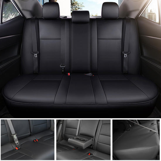 HKZ vehicle seat covers — custom fit leather for Toyota Camry Hybrid 2012-2017