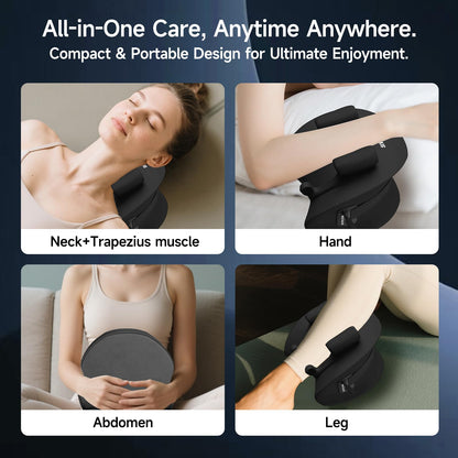 Weyais neck massager — with heat and remote control for pain relief