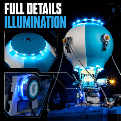 Kyglaring Light Kit for LEGO 77073 Fortnite Battle Bus Set, Lights Only