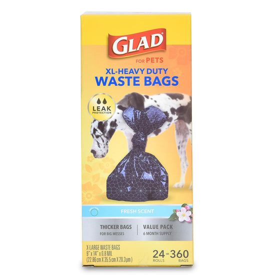 Waste bag — Glad For Pets large dog waste bags value packWaste bag — Glad For Pets large dog waste bags pack for large dogs