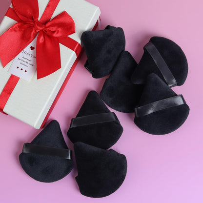 Cosmetic sponge — 12-piece triangle makeup puff set by Beakey