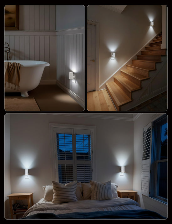 Brightown LED night light – dusk to dawn sensor, soft white, 2 pack