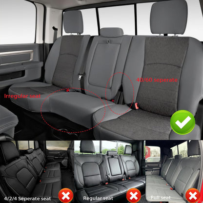 AOMSAZTO vehicle seat cover — faux leather full set for Ram 1500 and 2500 2009-2018