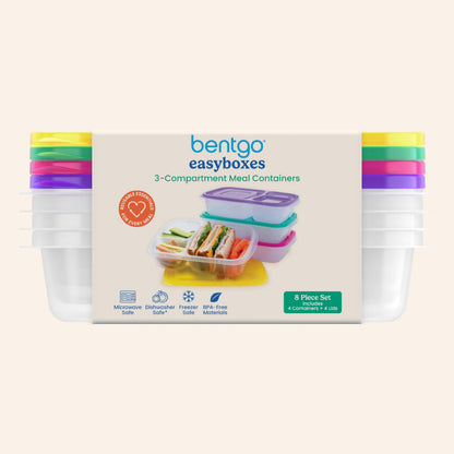 Bentgo meal holder — 3-compartment design for easy meal prep and storage