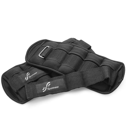 Sportneer adjustable ankle weights - removable sandbags for versatile workouts