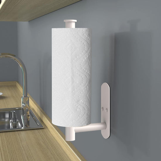 PAPER_TOWEL_HOLDER — VAEHOLD self adhesive stainless steel under cabinet mount holder