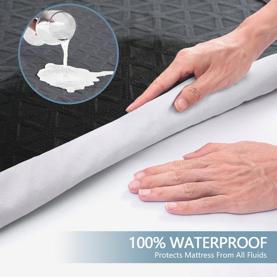 Waterproof mattress cover – ultra soft and breathable cooling design