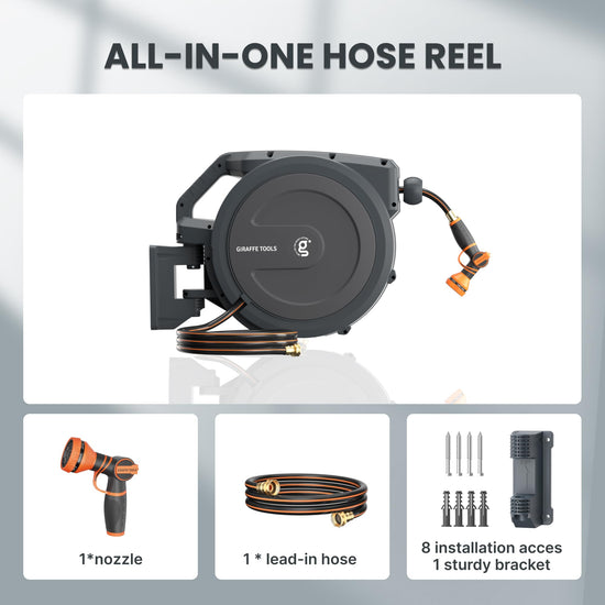 Giraffe Tools winding reel — retractable design