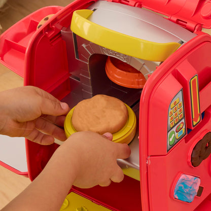 Play-Doh pizza delivery scooter playset — large ride-on toy for preschoolers