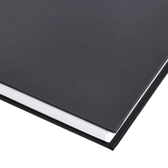 Blank book — Amazon Basics professional journal in black.