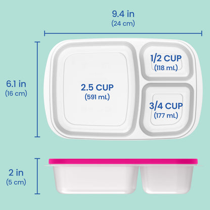 Bentgo meal holder — 3-compartment design for easy meal prep and storage