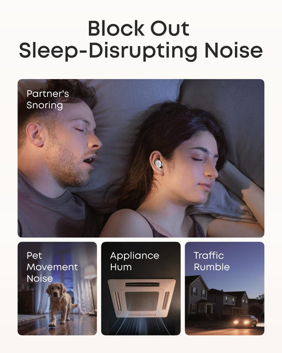Soundcore Sleep A30 headphones — ultra-comfort for side sleepers