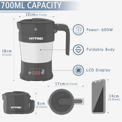 Electric water boiler — foldable design