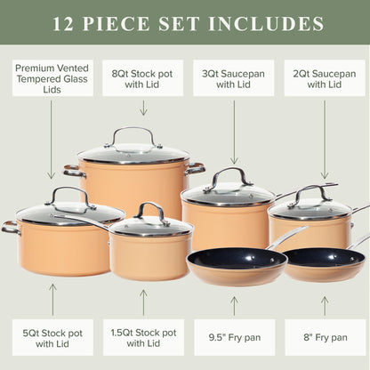Nuwave cookware set — innovative design for versatile cooking