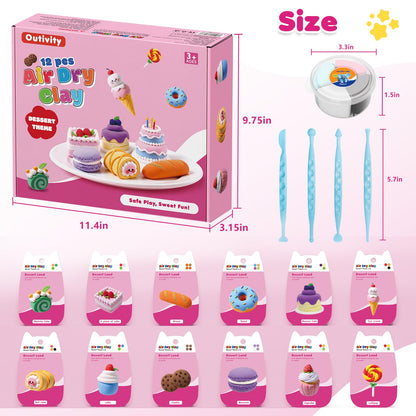 Air Dry Clay Kit for Kids