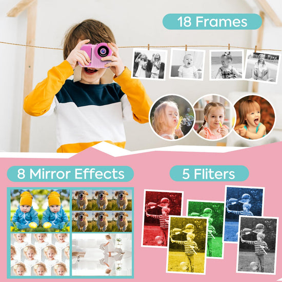 Digital camera — instant print for kids