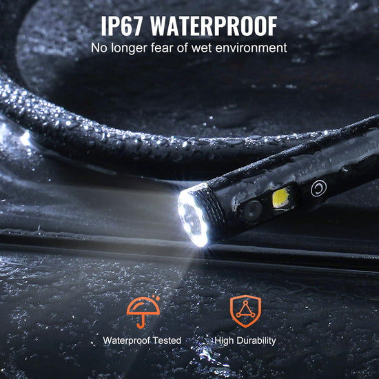 VEVOR endoscope camera — with light