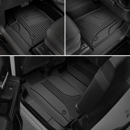 Vehicle mat — All weather liners for Chevy Silverado and GMC Sierra 1500/2500/3500HD 2019-2026