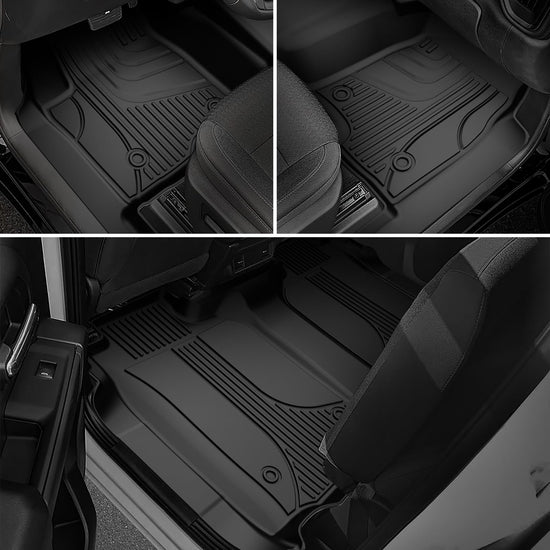 Vehicle mat — All weather liners for Chevy Silverado and GMC Sierra 1500/2500/3500HD 2019-2026