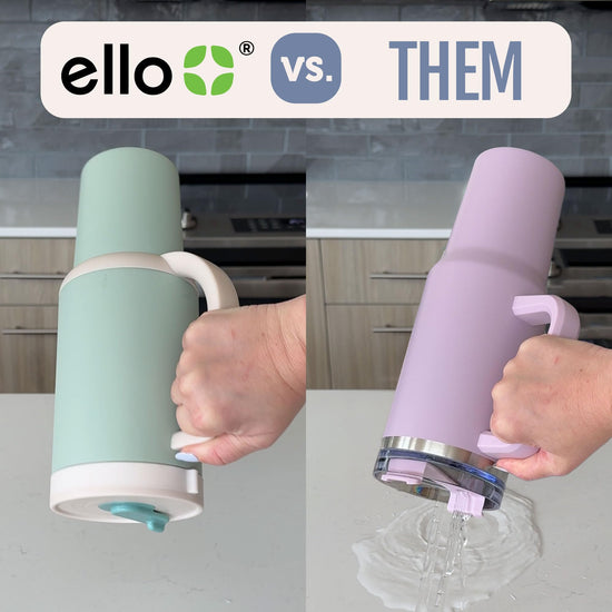 Ello insulated tumbler — insulated design for temperature retention