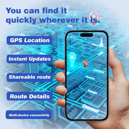Location tracker — No subscription required, magnetic and waterproof device