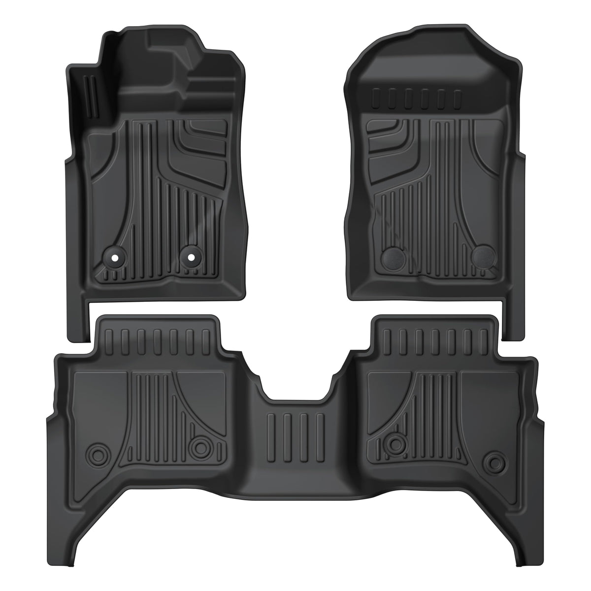 AOMSAZTO vehicle mat — all weather protection for Ford Ranger 2024-2026 SuperCrew Cab