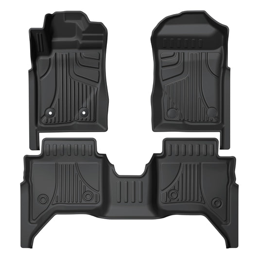 AOMSAZTO vehicle mat — all weather protection for Ford Ranger 2024-2026 SuperCrew Cab