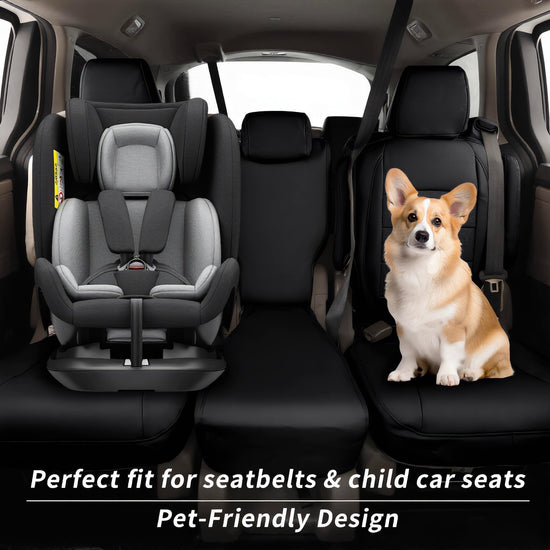 Vehicle seat cover — Luxury waterproof leather for Honda Odyssey 2018-2026