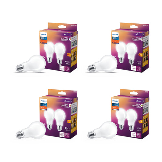 Philips LED A19 dimmable flicker free light bulbs