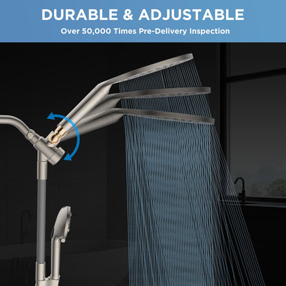 MakeFit showerhead dual combo