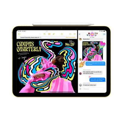 Apple iPad — 11-inch model with A16 chip and Liquid Retina display, 128GB storage