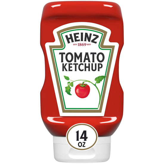 Heinz ketchup — classic tomato flavor in a 14 oz bottle