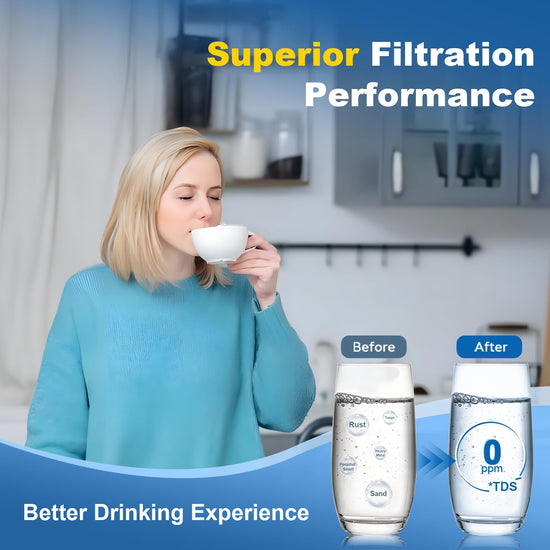 Potable water filter — Compatible with EDR1RXD1 and select Whirlpool models